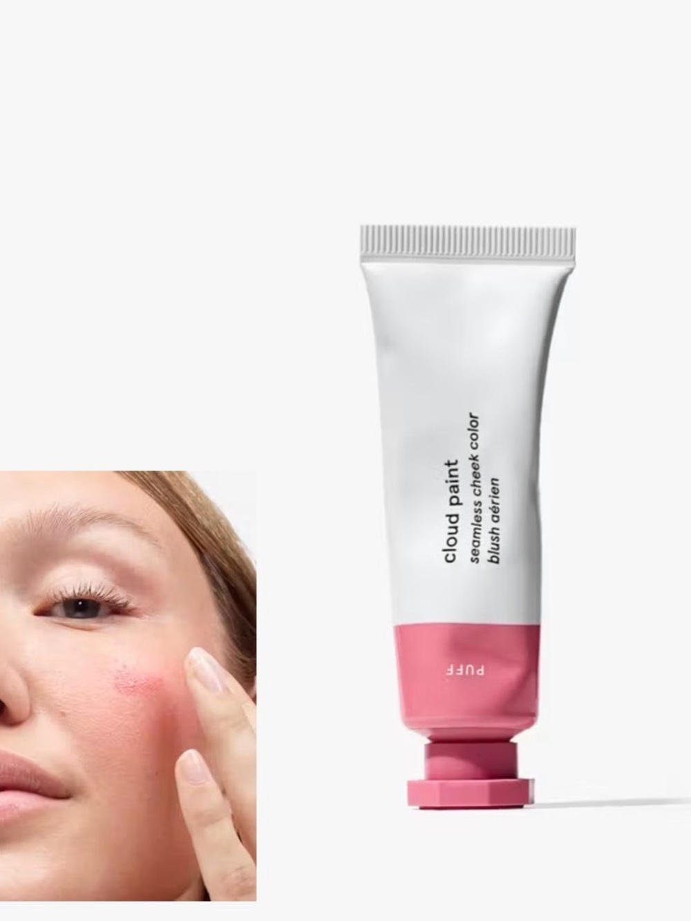 Glossier Cloud Paint Cream Blush — Puff Pink